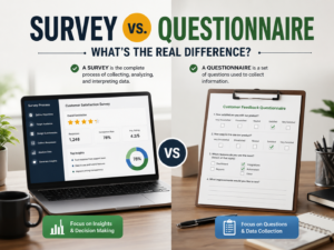 Survey vs Questionnaire What's the Real Difference